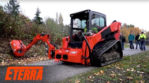 skid steer mower reviews|boom mounted mowers skid steer.